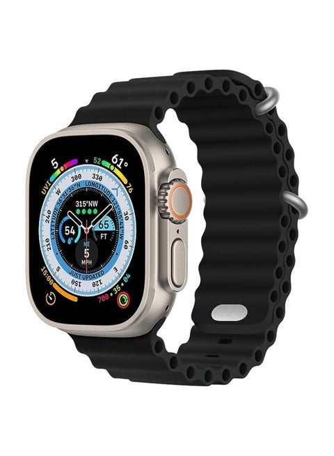 Band For Apple Watch Ultra 49mm 45mm 44mm 42mm Waterproof Soft Silicone Sport Wristbands Replacement Strap iWatch Ultra SE 8 7 6 5 4 3 2 1