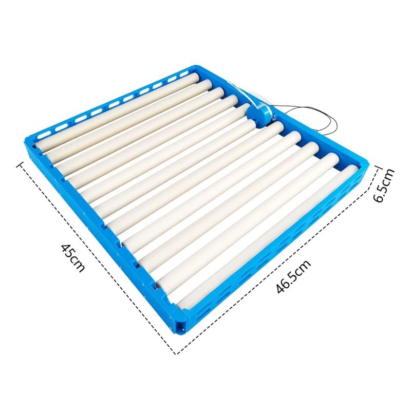 METRO IMPEX METRO IMPEX Fully Automatic Incubator Tray for Chicken Automatic Egg Incubator 70 Chicken Eggs Turner Tray PTC Heating for Chick for Quail for Duck Rotating Design  - Image 4
