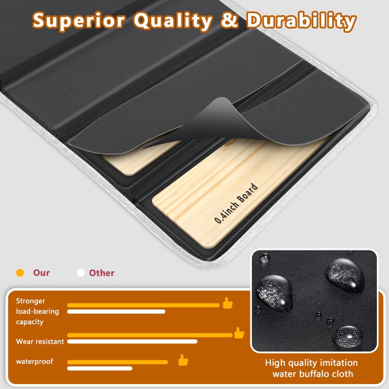 VERONLY Heavy Duty Couch Cushion Support Board to Fix Sagging Sofas, 17"x66" Sofa, Thick Boards Add Strong Seat Supports, Stays in Place, Replacement Stuffing Under Couches, Black - Image 5