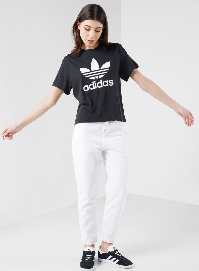 adidas Originals Trefoil Boxy T-Shirt - Image 4