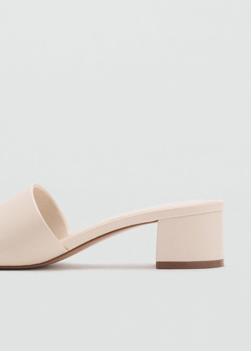 MANGO Block-Heel Sandals With Strap  - Image 3