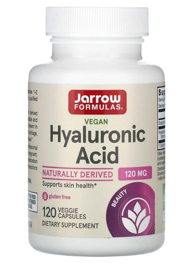 jarrow formulas Hyaluronic Acid 120 mg 120 Veggie Capsules