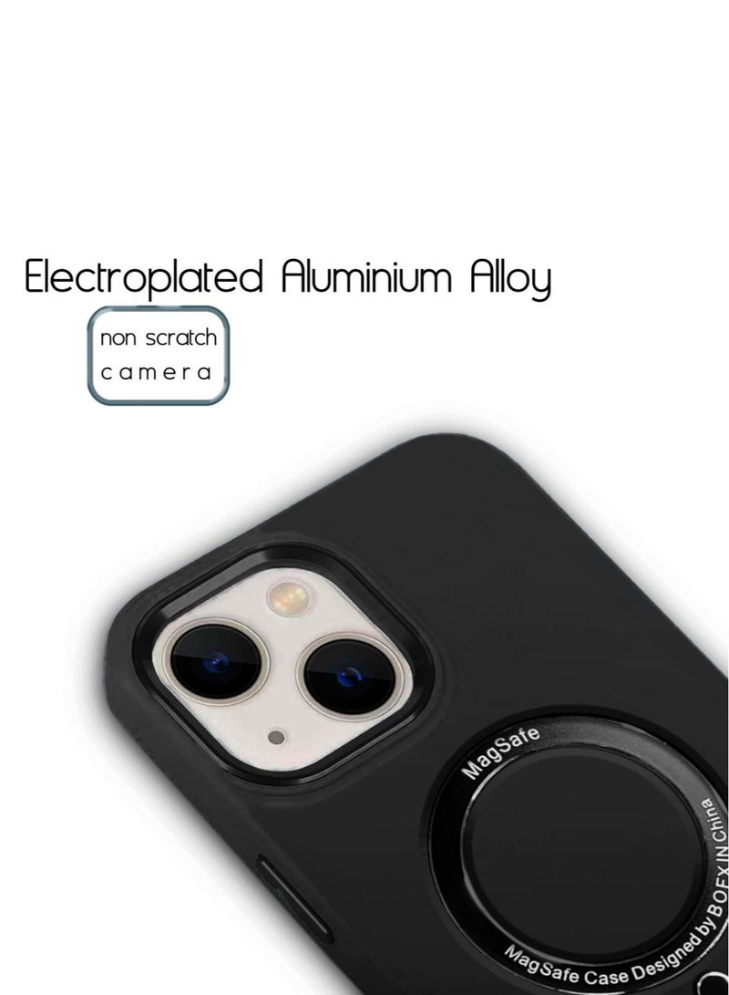 Techie Premium Electroplated MagSafe Silicone Case Cover for Apple iPhone 15 - Ultimate Shock Absorption, Secure Grip and Anti-Slip Design - Image 2