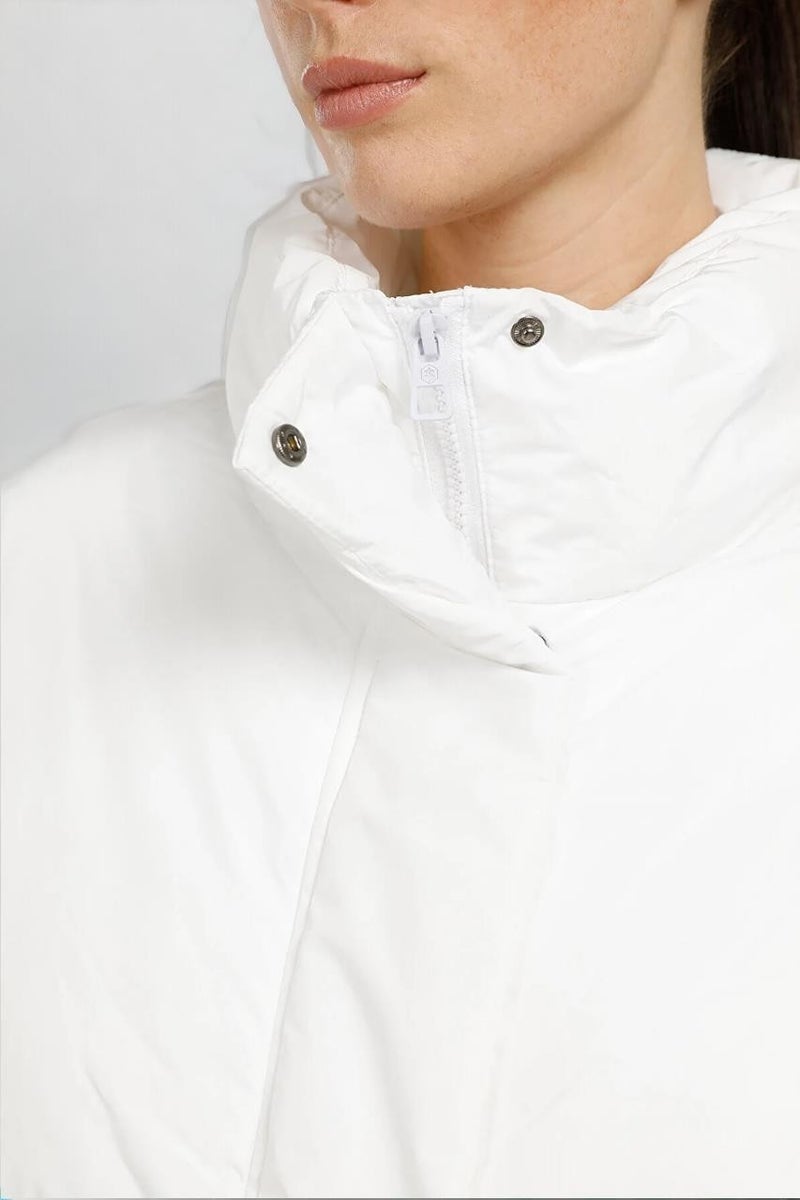 LUMBERJACK Wl Agata White Women's Coat  - Image 4