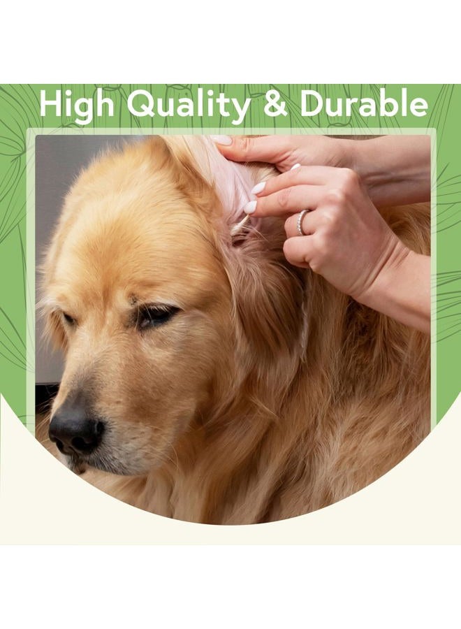 Jenvita 100% Bamboo Cotton Swabs for Ears (500-Pack) - Perfect for Baby & Personal Care | Double-Tipped Ear Swabs Cotton for Makeup & Cleaning | FSC Certified & Hypoallergenic, Made for All Ages & Pet - Image 3