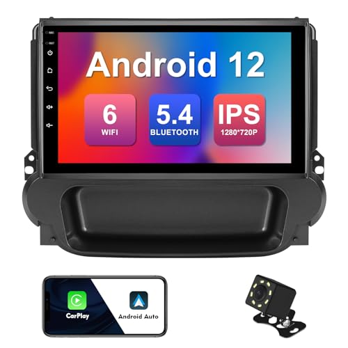 FeirTon 2+32G Android 12 Double Din Car Stereo for Chevrolet Chevy Malibu 2009-2014 with 9 Inch Touchscreen Radio Built-in Wireless Carplay/Android Auto/GPS/Bluetooth/FM/AUX-in/Backup Camera - Image 1
