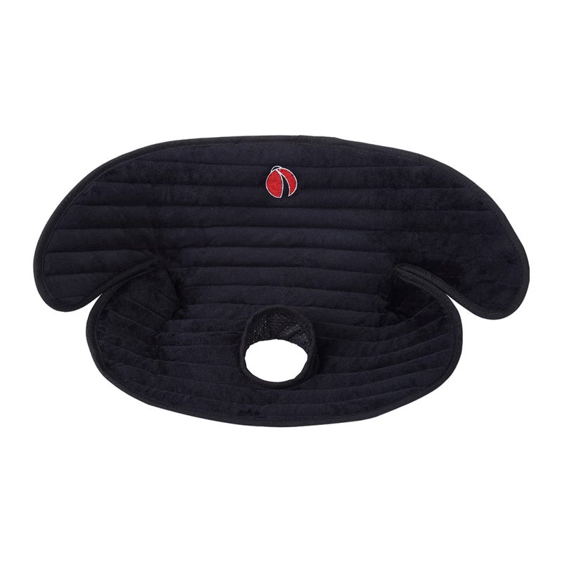 JOOLIO B&S Baby Piddle Pad Car Seat Liner,Potty Training car seat Protector with Waterproof Liner for Child Safety Car Seat Stroller and Dinner Chair,Machine Wash and Dry (Plus-Black+Grey 2Pcs) - Image 1