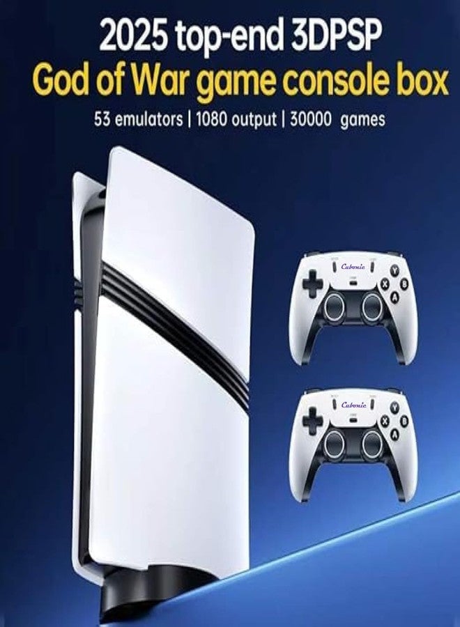 جهاز Cubonic Neva GS5 Pro، جنة اللاعبين، عصا ألعاب كلاسيكية مع أكثر من 30000 لعبة، وأكثر من 50 محاكيًا، وسعة تخزين قابلة للتوسيع، ودعم دقة 4K فائقة الوضوح، ووحدتي تحكم لاسلكيتين، ومنفذ HDMI للتوصيل والتشغيل - Image 5