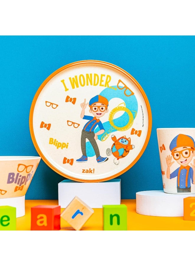 زاك ديزاينز طقم أدوات تناول الطعام للأطفال من زاك ديزاينز بليبي 3 قطع - Image 3