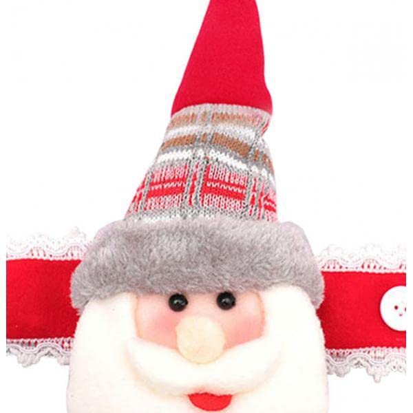 CALANDIS® Christmas Curtain Buckles Tieback Living Room Buckle Decoration Santa Claus | Cloth | 1 Piece Christmas Tieback - Image 2