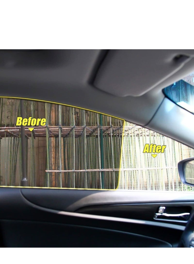 Sun Visor Sunshade Extender for Car Side Window Windshield Sun Shade Anti-Glare Car Sun Visor Protects from Sun Glare, Snow Blindness, UV Rays, Universal for Cars, SUVs Trucks 4 Pack - Image 5