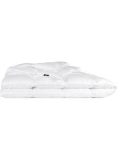 Serta Serta Down Illusion Lightweight Hypoallergenic Down Alternative Comforter with Corner Loops, King/Cal King, White  - Image 3