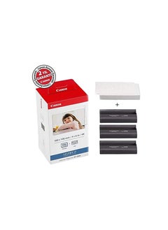 Canon Canon KP-108IN Color Ink Paper Set for Canon Selphy CP910/CP810 Photo Printer, 108 Sheets, White  - Image 2