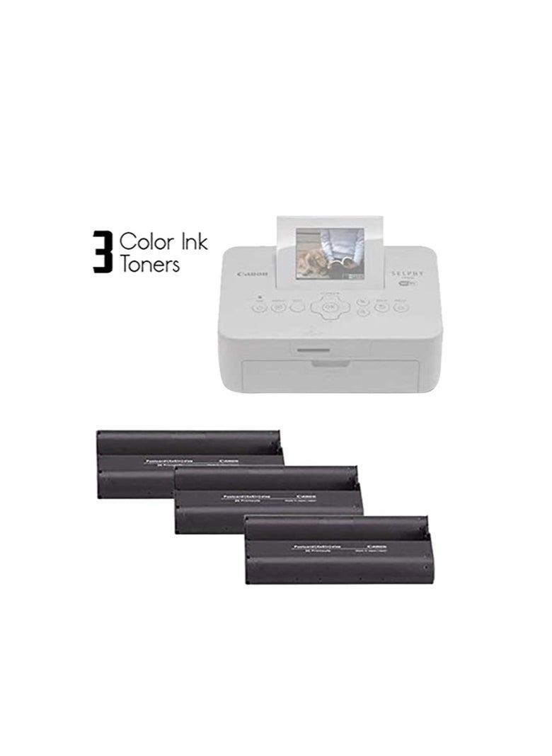 Canon Canon KP-108IN Color Ink Paper Set for Canon Selphy CP910/CP810 Photo Printer, 108 Sheets, White  - Image 3