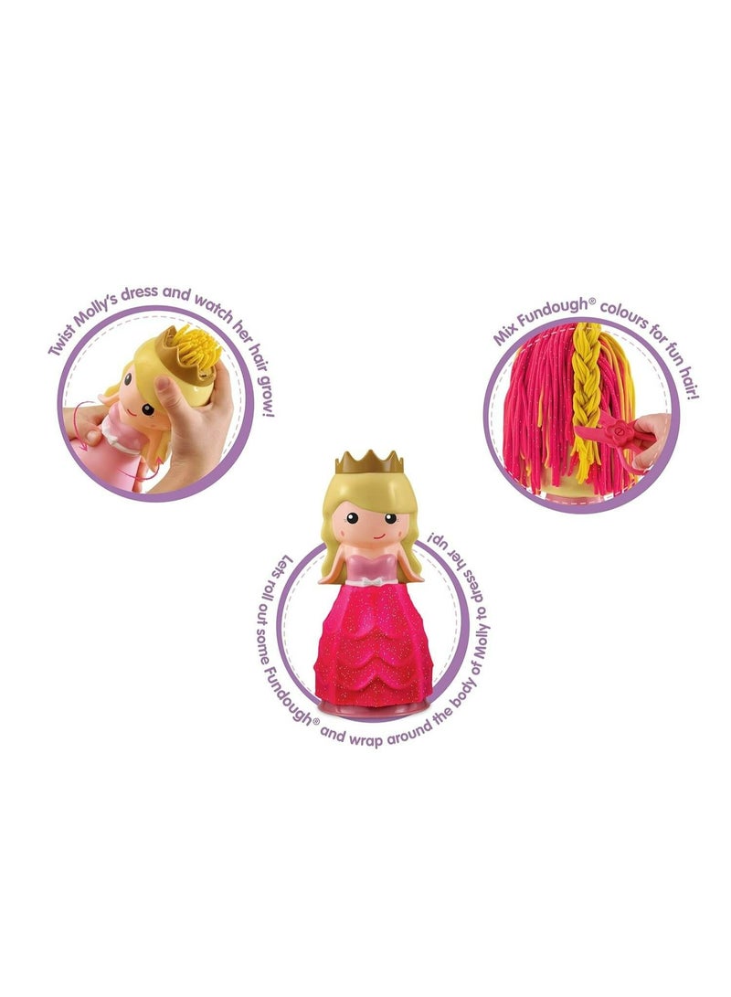Funskool Molly Dolly, Fundough | Pretend Playset, Multicolour, Dough, Toy, Shaping, Sculpting, Ages 3+ - Image 5