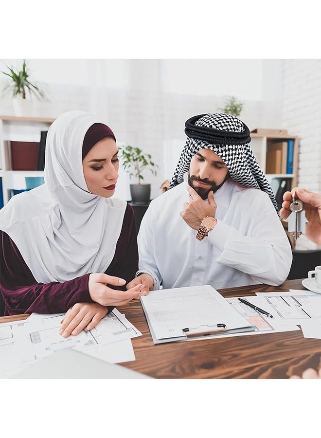 Wrap Scarf Arabic Turban Tactical Desert Neck Headwear Wrap for Men Women, Arab Scarf - Image 3