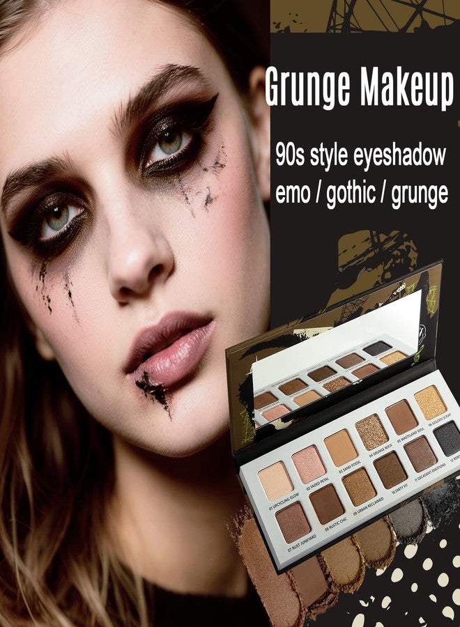 Afflano Neutral Nude Eyeshadow Palette, Matte Shimmer Beige Brown Eyeshadow Palette Highly Pigmented, Blendable Natural Colors Long-Wear, Nude Eye Shadow for Women Brown Eyes Daily Grunge Makeup - Image 5