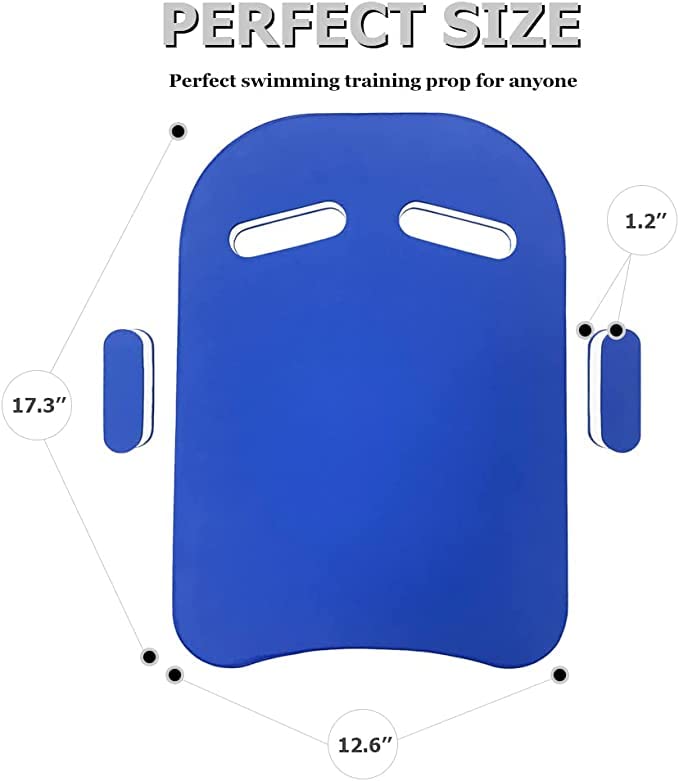 The Yogis Kickboards Swimming, Swim Training Aid Kick Board for Adults and Kids, U Design Pool Floats with Integrated Hole Handle, EVA Foam - Image 3