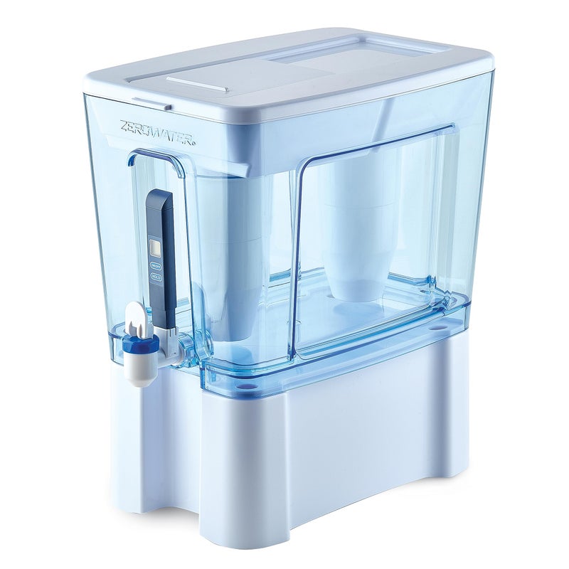 Zerowater 52-Cup Ready-Read 5-Stage Water Filter Dispenser With Instant Read Out - 0 Tds For Improved Tap Water Taste - Nsf Certified To Reduce Lead  Chromium  And Pfoa/Pfos