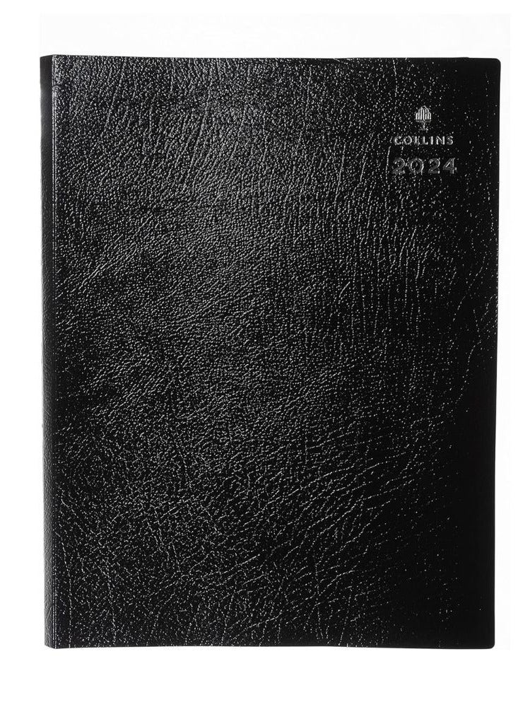 Collins Collins Leadership 2024 Diary A4 Week to View Business Planner (Appointments) - Business Planner and Organiser - January to December 2024 Diary - Weekly - Graphite - CP6740.99-24  - Image 1