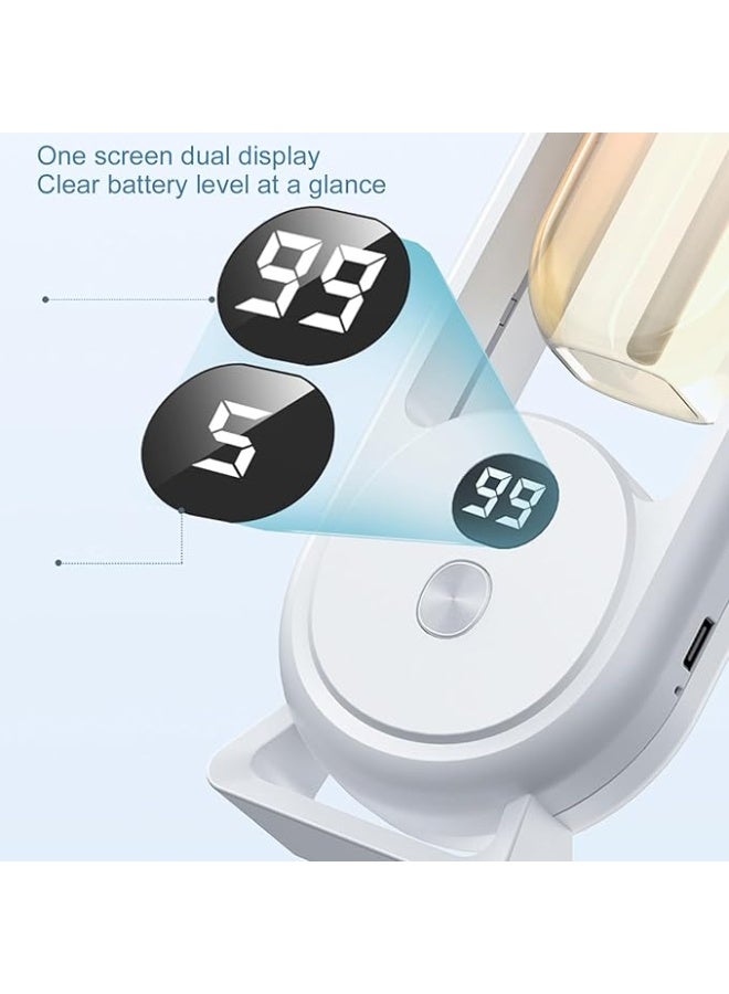 Smart Automatic Aromatherapy Diffuser Air Freshener – Dual Display Screen, 360° Spray, LED Light, Timer, Rechargeable, Wall-Mounted or Tabletop – for Home, Office, Car (No Essential Oils Included) - Image 4