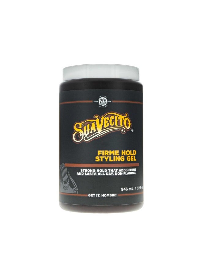 SUAVECITO Firme Hold Styling Hair Gel 32 Oz Tub  - Image 1