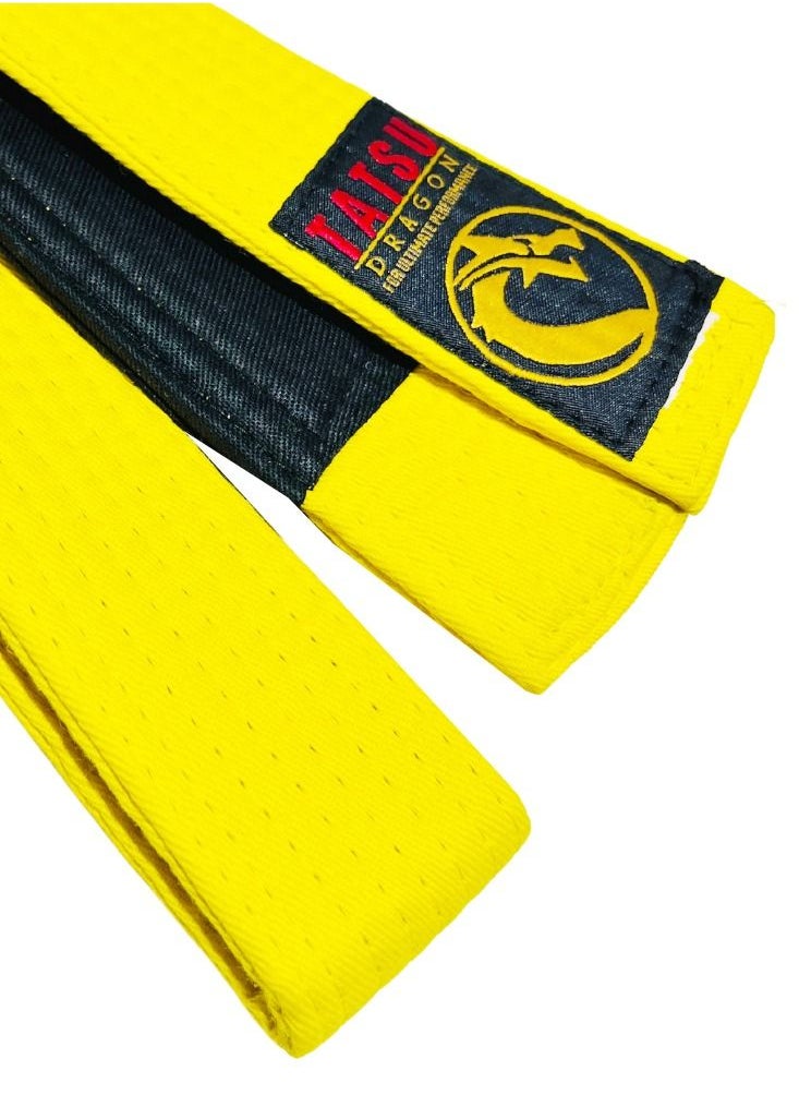 Tatsu Kids Bjj Belt Yellow  - Image 4