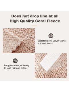 TAYRAN Dish Towels for Kitchen, 8 Pack Premium Coral Velvet Dish Cloths for Washing Dishes, Super Absorbent Coral Fleece Cleaning Cloths, Nonstick Oil Washable Fast Drying Rags  - Image 4
