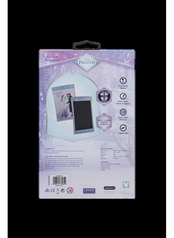 Volkano Disney Frozen 8.5 Inch LCD Writing Pad | Kids LCD writing tablet with Frozen design, reusable screen, lightweight body, and easy erase feature for drawing and practice - Image 2