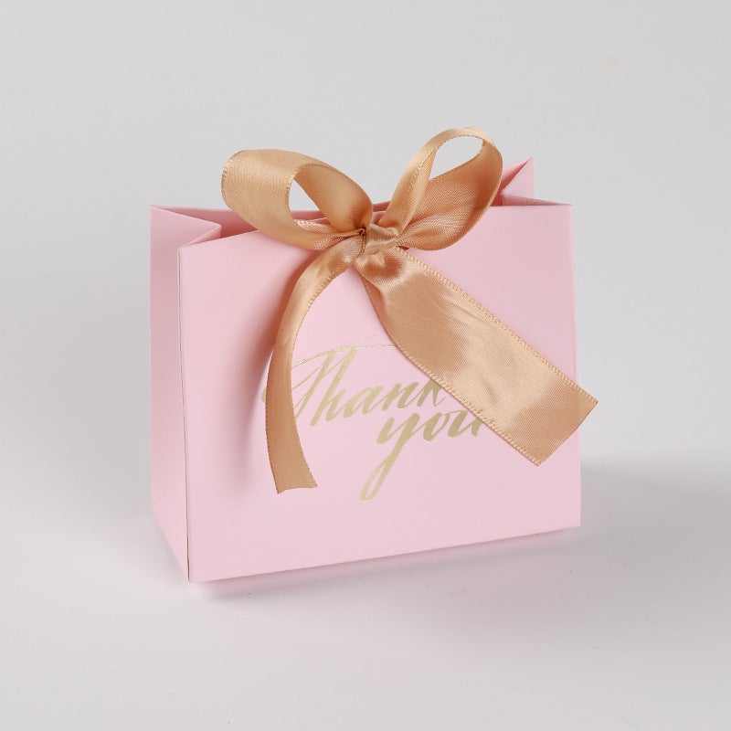 Pink Stamping Creative European Wedding Candy Box Grain Fruit Bag Gift Box Wedding Candy Box Wedding Candy Bag Spot - Image 4