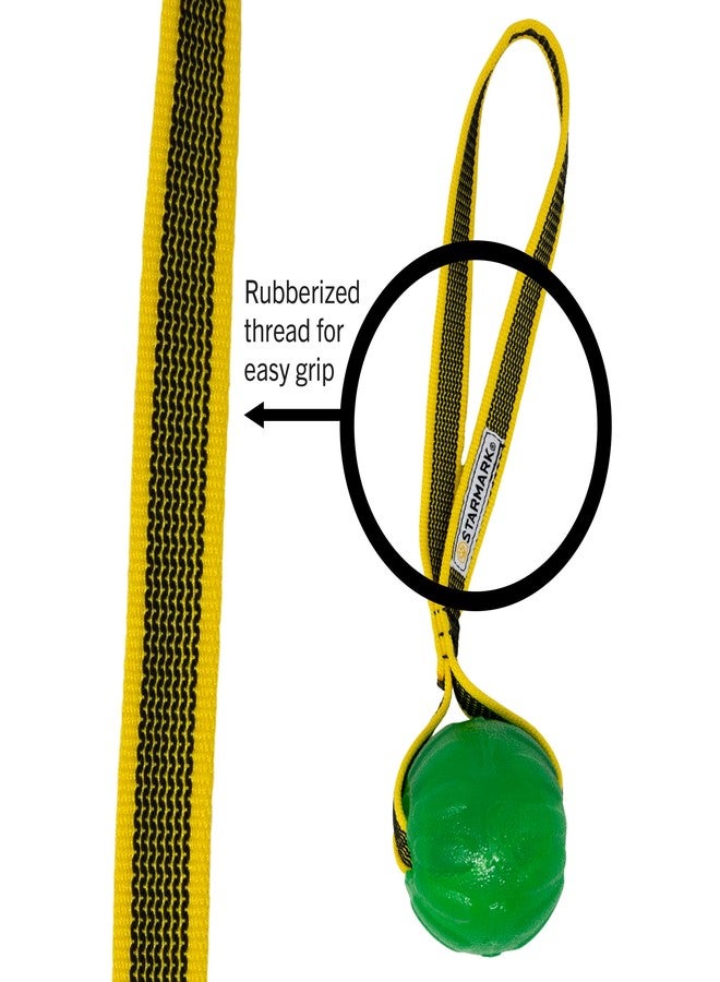 Starmark GripCord Chew Ball Loop Medium - Image 4