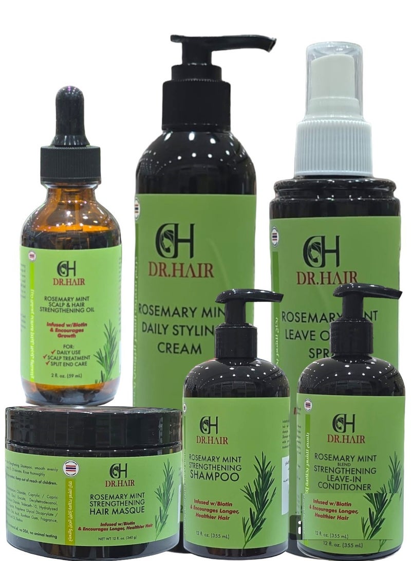 DR.HAIR Thai Rosemary Set With Rosemary And Mint Extract - Image 2