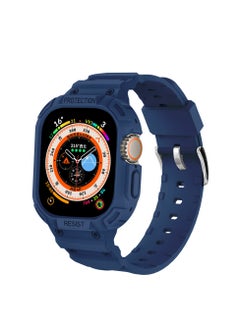 GULFLINK Band Case Sports Wrist For Apple Watch 8 Ultra 49mm Blue  - Image 2