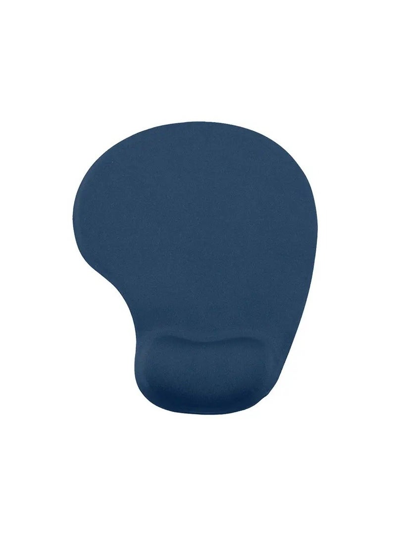 Generic Gel Mouse Pad W-18 - Ergonomic Design - Wrist Fatigue Reduction - High Precision Surface – DARK BLUE  - Image 1