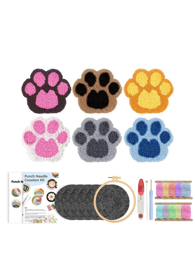 عام مجموعة مواد يدوية مكونة من 6 قطع لصنع كؤوس، تحتوي على أدوات الإبداع (DIY)، عملية وزخرفية في آنٍ واحد. - Image 2