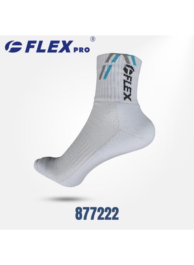 POWERSTEP CREW PERFORMANCE SOCKS | Gray-Blue