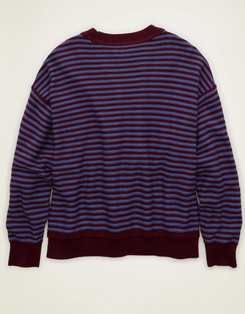 American Eagle  AE Oversized Crew Neck Sweater for Women | Best Price UAE