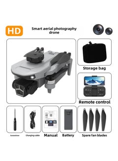 IDM F7 Aerial Photography HD Four-axis Drone Brushless Aircraft Obstacle Avoidance GPS Remote Control Aircraft Drone Toy-Color:Gps Automatic Return-white-storage Bag + Color Box-Specifications:Single Electric Package