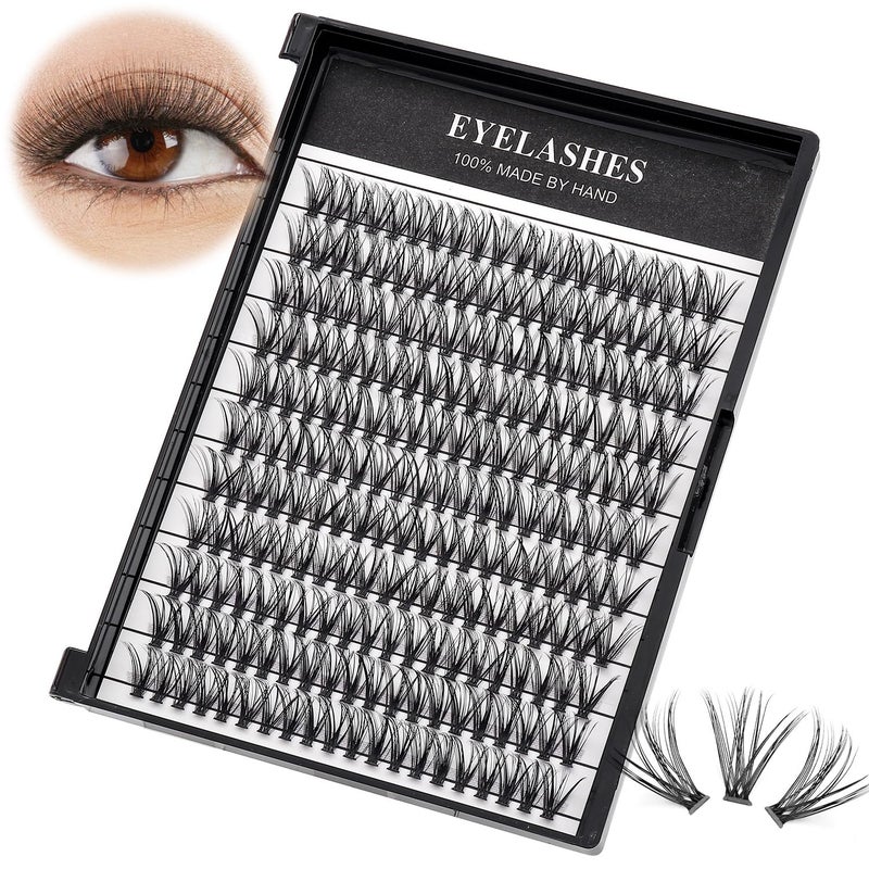 VAYATOR Large Tray 220 ClusterBox Eyelashes 007 Thickness Eyelashes Individual Eyelash False Eyelashes Extension Eyelash 10D20D40D50D Eyelash 12mm