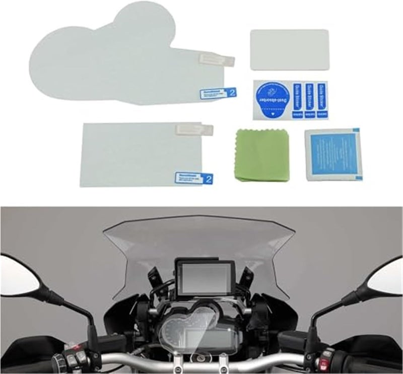 QASULER Motorcycle Screen Protector for R 1200 GS Adventure - Image 5