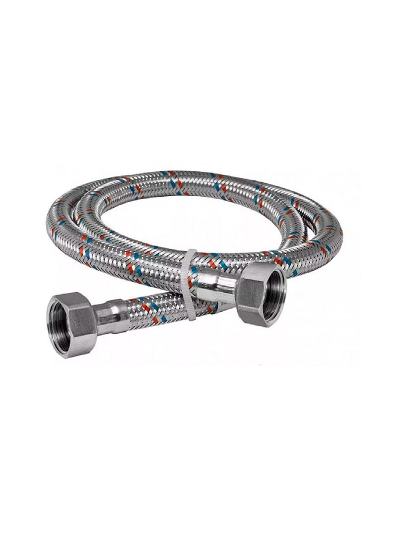 DANUBE HOME Milano Stainless Steel Braided Flexible Hose – Durable Plumbing Connector for Bathroom & Kitchen Fixtures, Anti-Corrosion, High-Pressure Resistant  60cm - Image 2