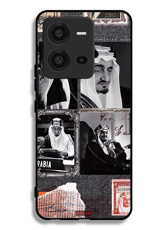 Tolwak Vivo V25 5G Protective Case Cover King Faisal Vintage Poster - Image 2