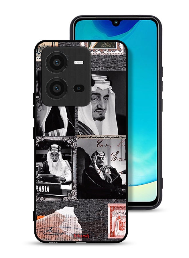 Tolwak Vivo V25 5G Protective Case Cover King Faisal Vintage Poster - Image 1
