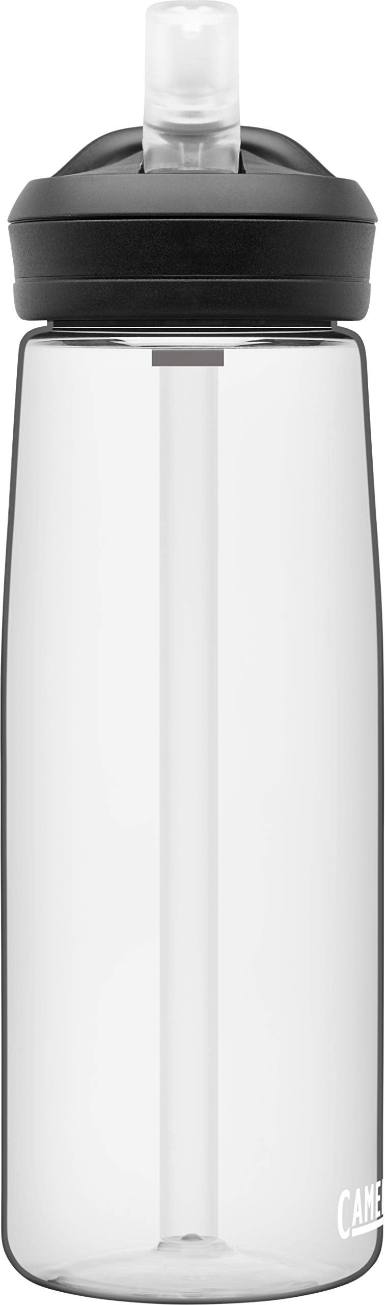 CamelBak eddy+ Water Bottle with Tritan Renew - Straw Top 25oz  Clear - Image 2