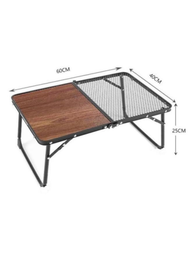 Portable Folding Camping Table Lightweight 60*40cm Outdoor Tables Foldable Grill Table for Camp Picnic Beach BBQ Party - Image 2