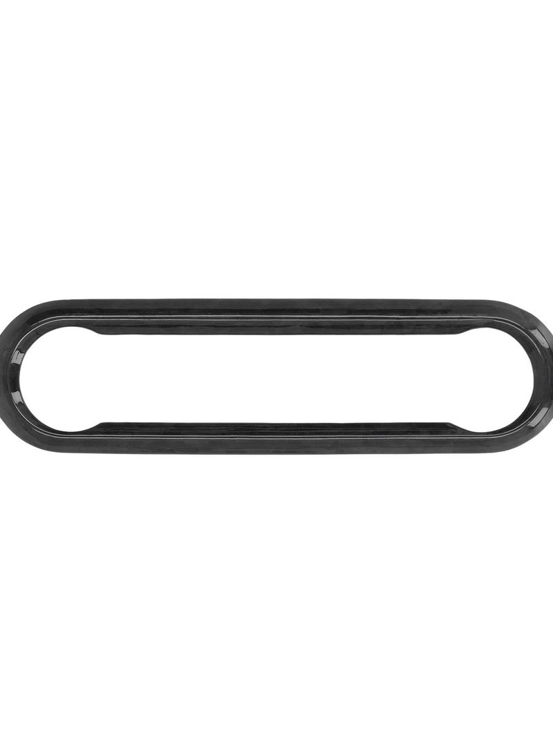 GGOOT Volume Button Control Frame Trim Fit for Romeo Giulia, Carbon Fiber Center Console Volume Knob Decoration Frame Trim Replacement - Image 1