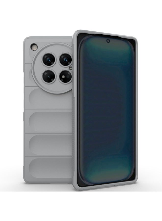 Premium Protection Back Silicone Case Compatible with Infinix Zero 40 Magic Shield Shockproof Case with Camera Protection (Grey) - Image 1