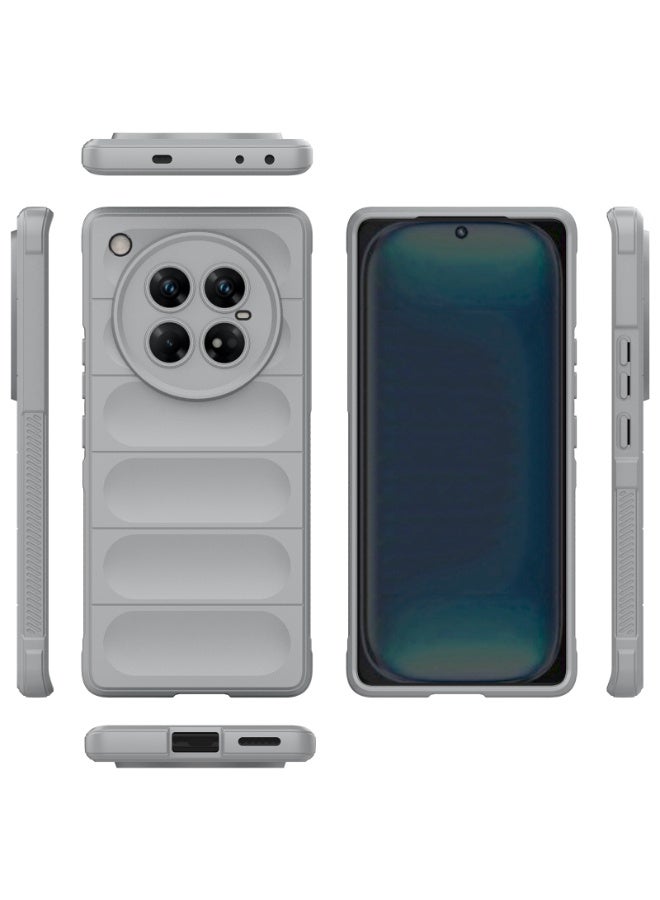 Premium Protection Back Silicone Case Compatible with Infinix Zero 40 Magic Shield Shockproof Case with Camera Protection (Grey) - Image 3