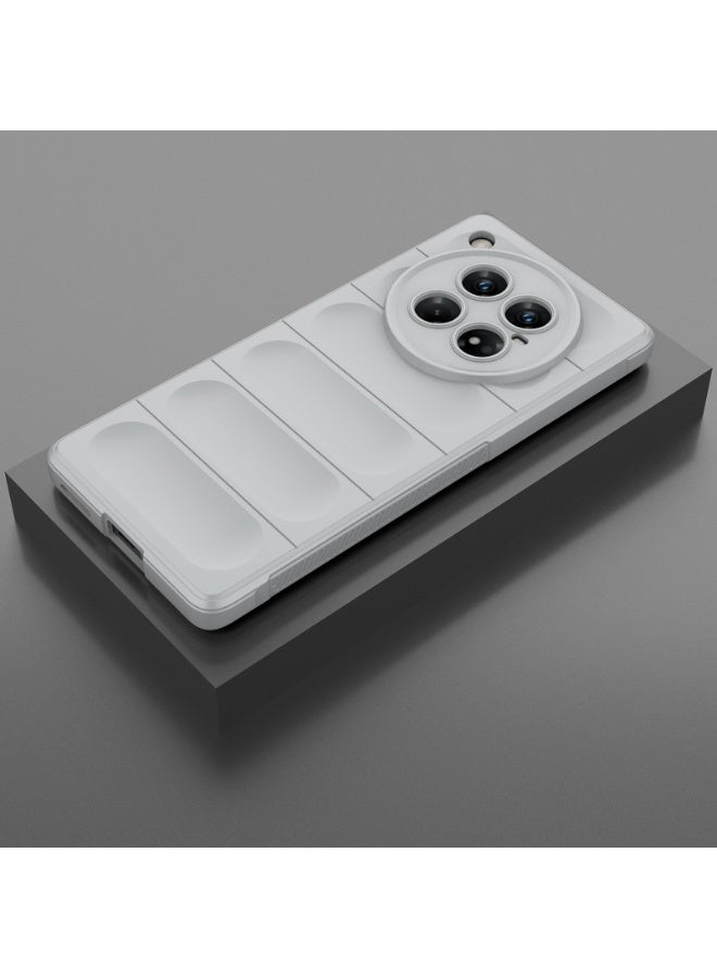 Premium Protection Back Silicone Case Compatible with Infinix Zero 40 Magic Shield Shockproof Case with Camera Protection (Grey) - Image 2