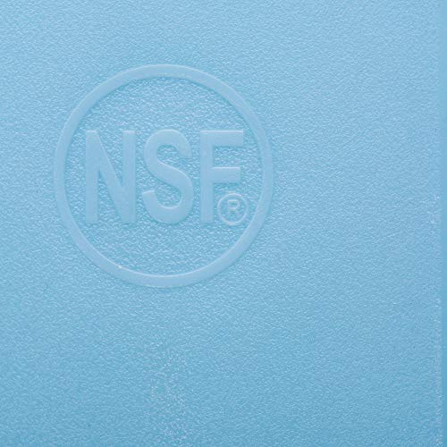 Thirteen Chefs 18 x 12 Large Blue Plastic Cutting Board for Fish, Seafood, Shellfish - 1/2 Inch Thick HDPP, NSF and Commercial Grade - Image 4